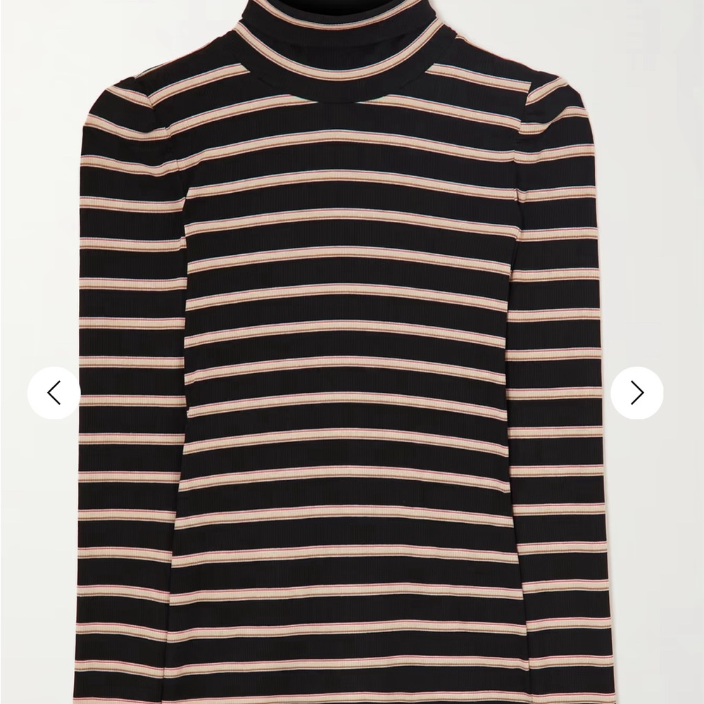 Veronica Beard metallic turtleneck-Size Large